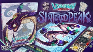 Artwork zur Brettspiel-Erweiterung Leviathan Wilds: Shattered Peak auf Kickstarter