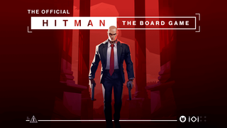 Hitman: The Board Game – offizielles Artwork mit Agent 47 (MOOD Publishing / IO Interactive)