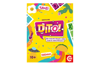 Dito!, das Assoziations-Partyspiel von Game Factory und Spiel des Jahres 2026
