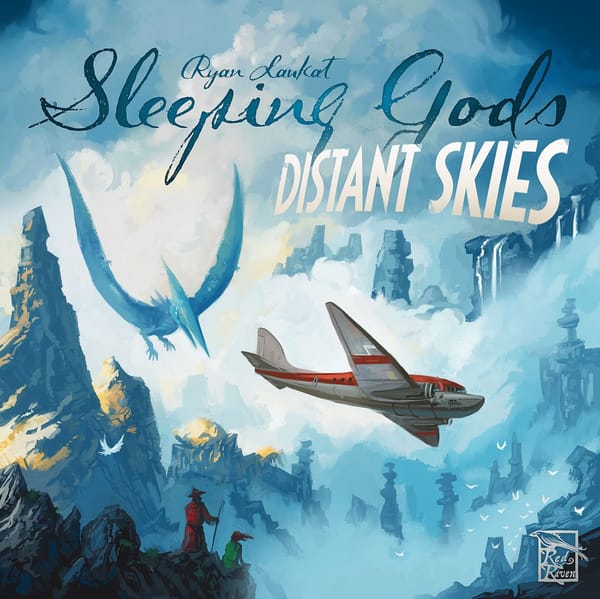 Cover-Artwork von Schlafende Götter – Ferne Himmel von Ryan Laukat