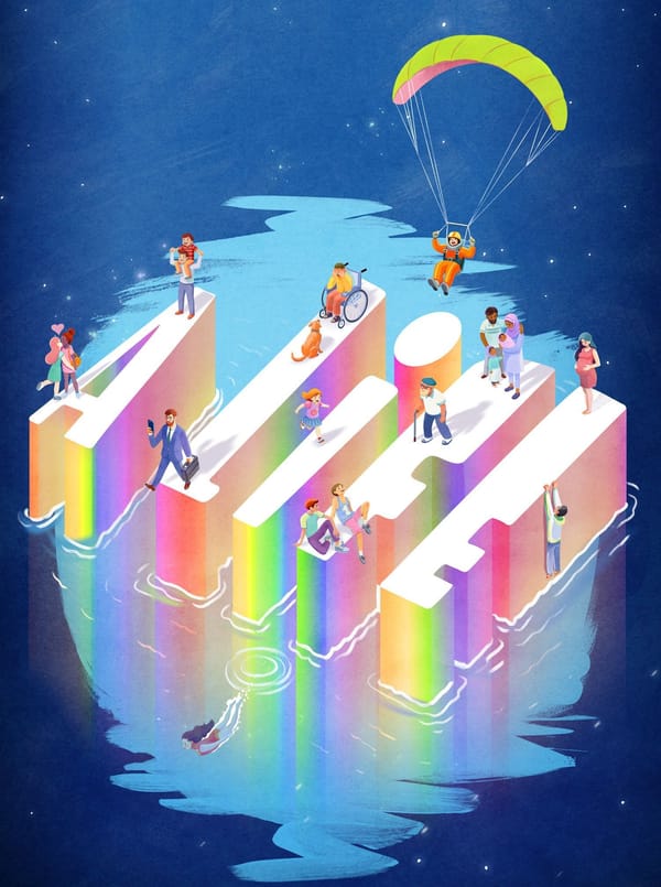 Boxcover des Brettspiels A Life von Skellig Games mit illustrierter Titel-Key-Art