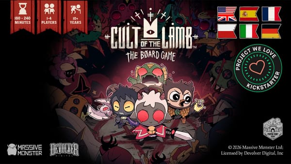 Cult of the Lamb: The Board Game Kampagnen-Key-Art