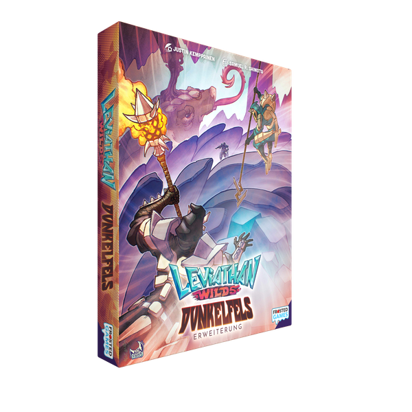 Verpackung der Erweiterung Leviathan Wilds Dunkelfels (Frosted Games)