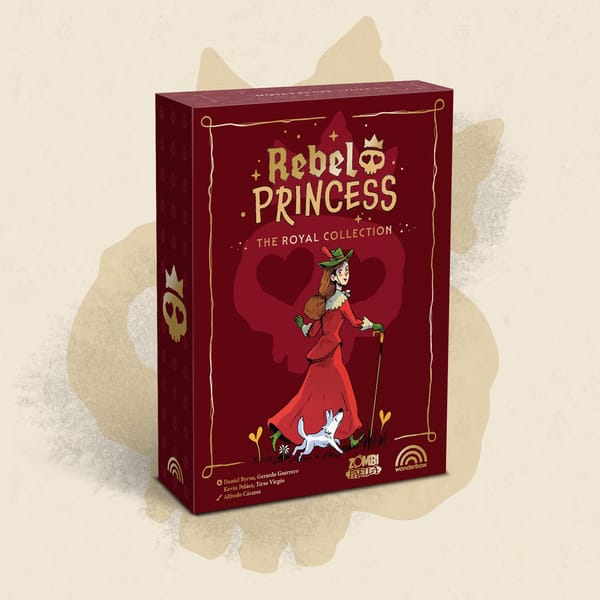 Verpackung von Rebel Princess: The Royal Collection (Wonderbow Games)